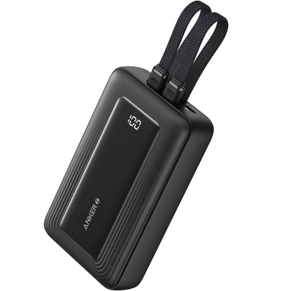 Bateria zewnętrzna Anker PowerCore, 20000 mAh, 30 W, QC + PD, 1 x Lightning - 1 x USB-A - 2 x USB-C, czarna A1681G11 