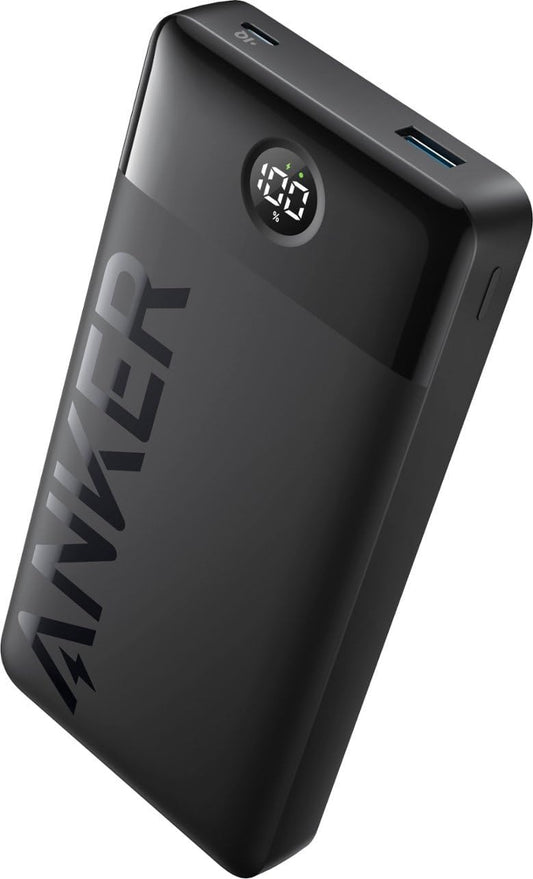 Bateria zewnętrzna Anker PowerCore 326, 20000 mAh, 15 W, 1 x USB-A - 1 x USB-C, czarna A1367G11
