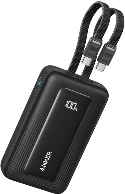 Zewnętrzna bateria Anker Zolo, 20000mAh, 45W, QC + PD, 1 x USB-A - 3 x USB-C, Czarna A1681H12
