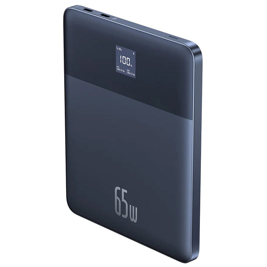 Bateria zewnętrzna Baseus Blade 2, 12000 mAh, 65 W, PD, 2 x USB-C, niebieski P10063801323-00