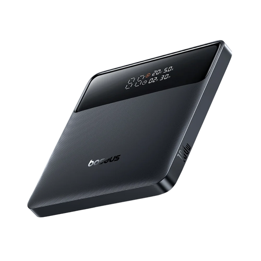 Zewnętrzna bateria Baseus Blade H1, 20000mAh, 100W, QC + PD, 2 x USB-A - 2 x USB-C, Czarna