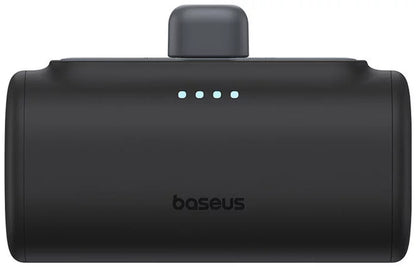 Zewnętrzna bateria Baseus Compact, 5000mAh, 20W, PD, 1 x Lightning - 1 x USB-C, Czarna P10068307113-00