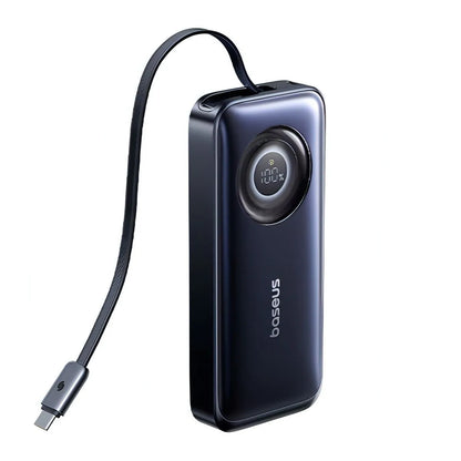 Baseus EnerCore CR11 External Battery, 20000mAh, 67W, PD, 2 x USB-C, Black E0027H00