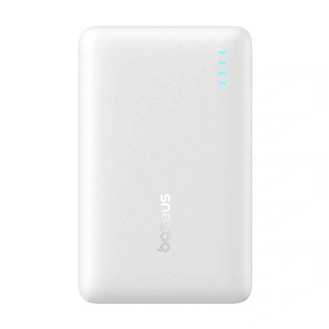 Zewnętrzna bateria Baseus EnerFill FP21, 10000mAh, 22.5W, QC + PD, 1 x USB-A - 2 x USB-C, Biała P1008210D213-00