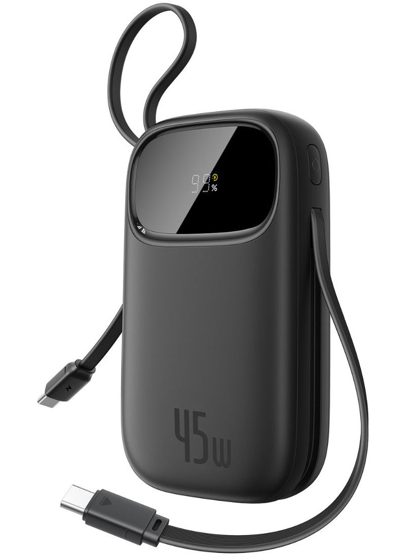 Powerbank Baseus EnerFill FC31 Qpow 3, 10000mAh, 45W, QC + PD, 1 x USB-A - 3 x USB-C, Czarny P10082102123-00