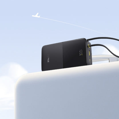 Zewnętrzna bateria Baseus EnerFill Bipow2 Pro, 20000mAh, 22.5W, QC + PD, 1 x USB-A - 2 x USB-C, Czarna E0027701