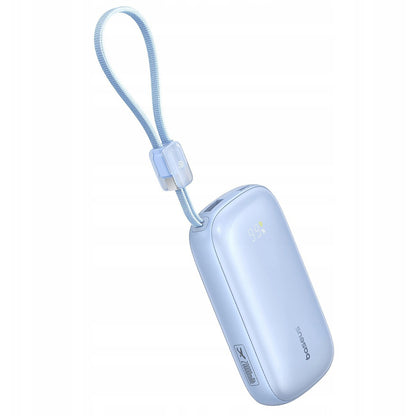 Zewnętrzna bateria Baseus EnerFill FC21 Qpow 3 Ultra, 20000mAh, 22.5W, QC + PD, 1 x USB-A - 1 x USB-C, Niebieska E0027M03