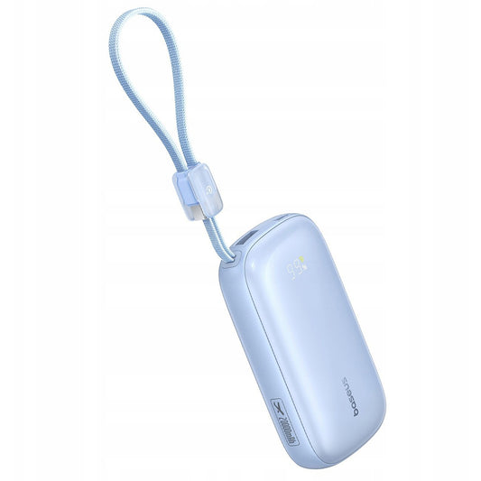 Zewnętrzna bateria Baseus EnerFill FC21 Qpow 3 Ultra, 20000mAh, 22.5W, QC + PD, 1 x USB-A - 1 x USB-C, Niebieska E0027M03