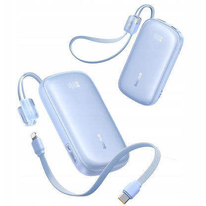 Zewnętrzna bateria Baseus EnerFill FC21 Qpow 3 Ultra, 20000mAh, 22.5W, QC + PD, 1 x USB-A - 1 x USB-C, Niebieska E0027M03