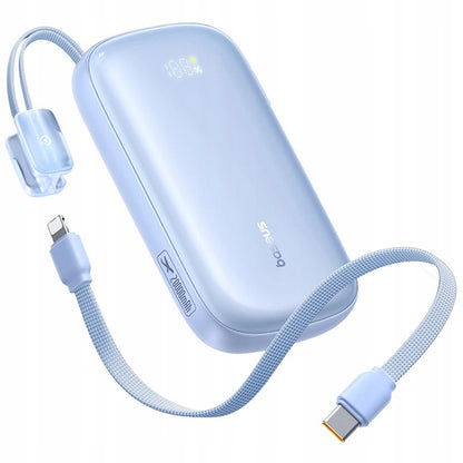 Zewnętrzna bateria Baseus EnerFill FC21 Qpow 3 Ultra, 20000mAh, 22.5W, QC + PD, 1 x USB-A - 1 x USB-C, Niebieska E0027M03