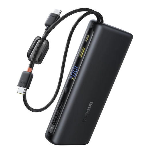 Powerbank Baseus EnerFill FC41, 25000mAh, 145W, QC + PD, 1 x USB-A - 3 x USB-C, Czarny E0028H03
