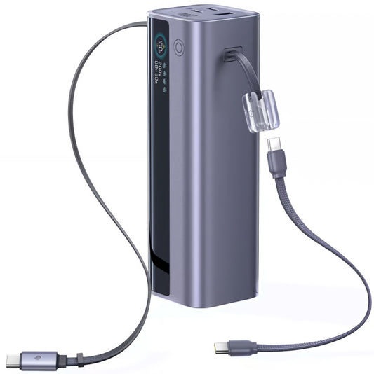 Powerbank Baseus EnerGeek GR11, 25000mAh, 200W, QC + PD, 1 x USB-A - 3 x USB-C, Szary E0028Q00