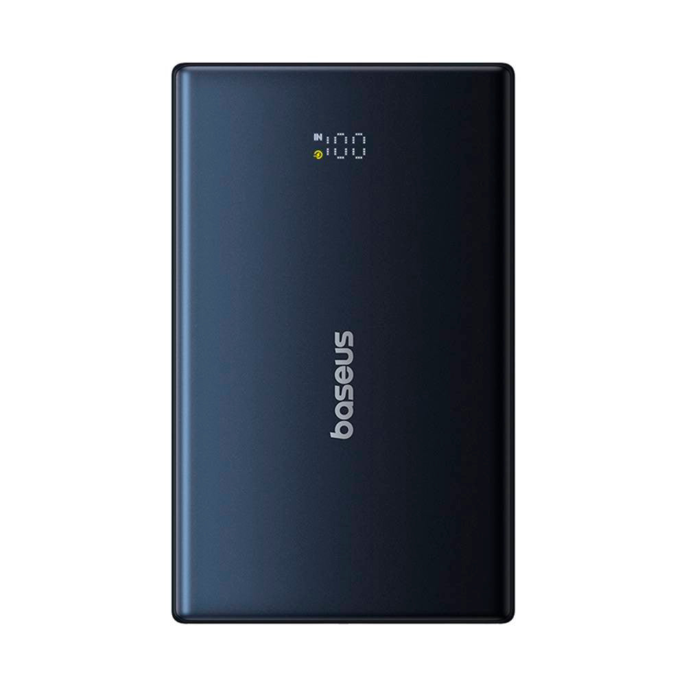Zewnętrzna bateria Baseus PicoGo, 10000mAh, 20W, QC + PD, 1 x USB-A - 2 x USB-C, Czarna P10076801123-00