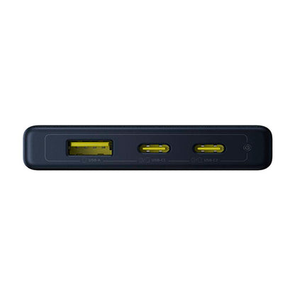Zewnętrzna bateria Baseus PicoGo, 10000mAh, 20W, QC + PD, 1 x USB-A - 2 x USB-C, Czarna P10076801123-00