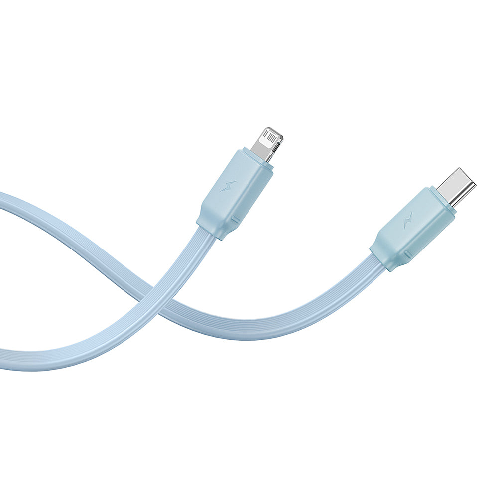 Zewnętrzna bateria Baseus Qpow Pro+, 20000mAh, 22.5W, QC + PD, 1 x Lightning - 1 x USB-A - 2 x USB-C, Niebieska P10055002313-00