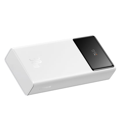 Zewnętrzna bateria Baseus Star Lord, 20000mAh, 30W, QC + PD, 1 x USB-C - 2 x USB-A, Biała P10022904213-00