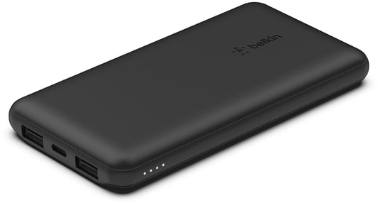 Powerbank Belkin BoostCharge, 10000mAh, 15W, 1 x USB-C - 2 x USB-A, Czarny BPB011btBK