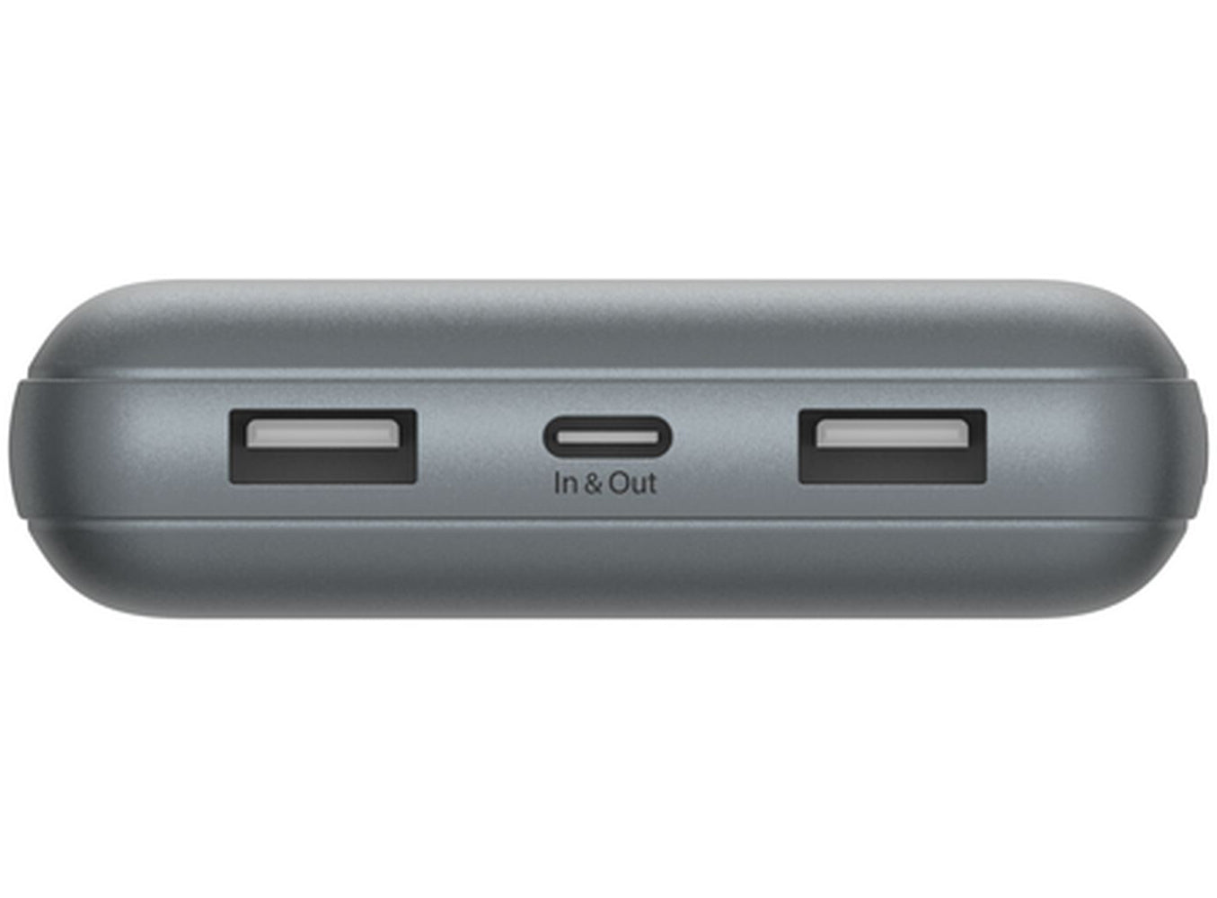Belkin BoostCharge Pro External Battery, 20000mAh, 15W, 1 x USB-C - 2 x USB-A, Gray BPB012btGY
