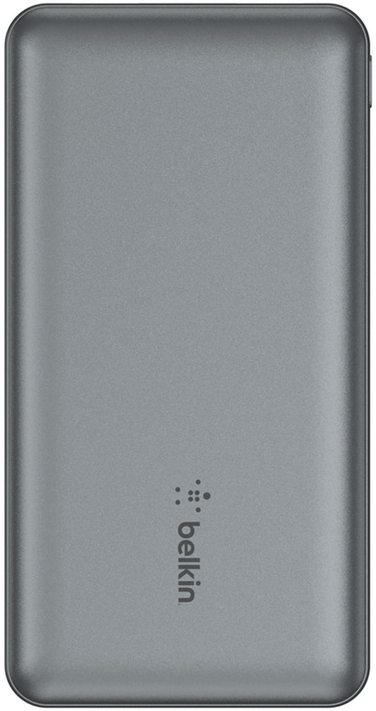Powerbank Belkin BoostCharge, 10000mAh, 15W, 1 x USB-C - 2 x USB-A, Szary BPB011btGY