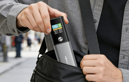 Powerbank BlitzWolf BW-P23, 14000mAh, 100W, QC + PD, 1 x USB-A - 1 x USB-C, Szary