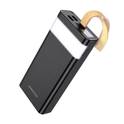 Zewnętrzna bateria Borofone BJ18 Coolmy, 20000mAh, 10W, 2 x USB-A, Czarna