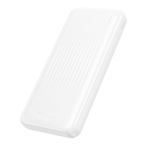 Powerbank Borofone BJ78 Clever, 10000mAh, 10W, 2 x USB-A, Biały
