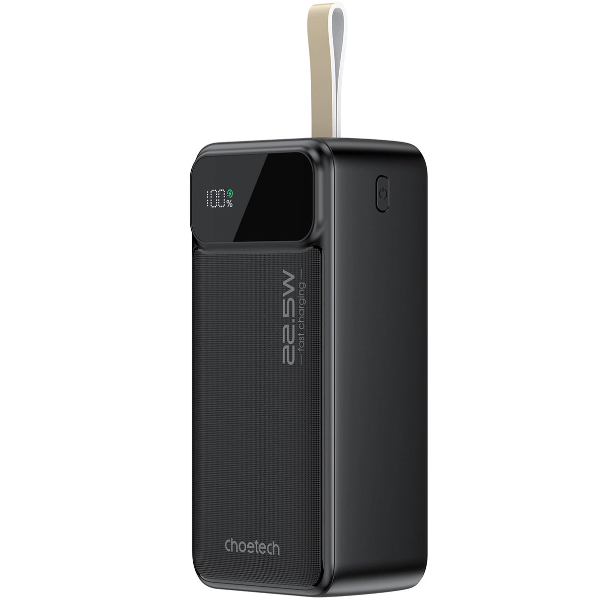 Bateria zewnętrzna Choetech B731, 40000 mAh, 22,5 W, QC + PD, 1 x USB-C - 2 x USB-A, czarna 