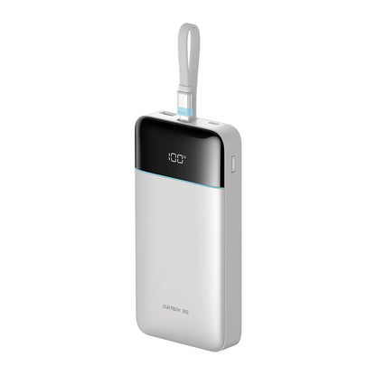 Powerbank Cuktech LPB252N, 25000 mAh, 120 W, QC + PD, 1 × USB-A – 2 × USB-C, biały