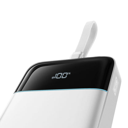 Powerbank Cuktech LPB252N, 25000 mAh, 120 W, QC + PD, 1 × USB-A – 2 × USB-C, biały