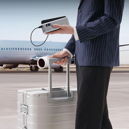 Zewnętrzna bateria Cuktech P+ No.15, 20000mAh, 150W, QC + PD, 1 x USB-A - 2 x USB-C, Szara CUKPB200GLBK