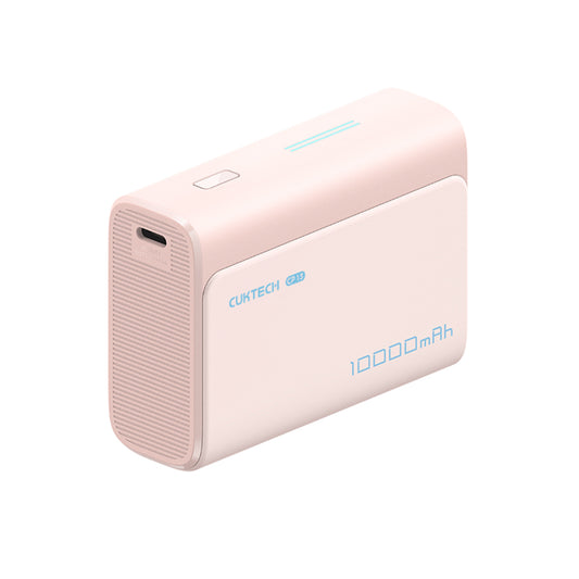Powerbank Cuktech CP13, 10000mAh, 30W, QC + PD, 1 x USB-A - 1 x USB-C, Różowy CUK0PB100DPK