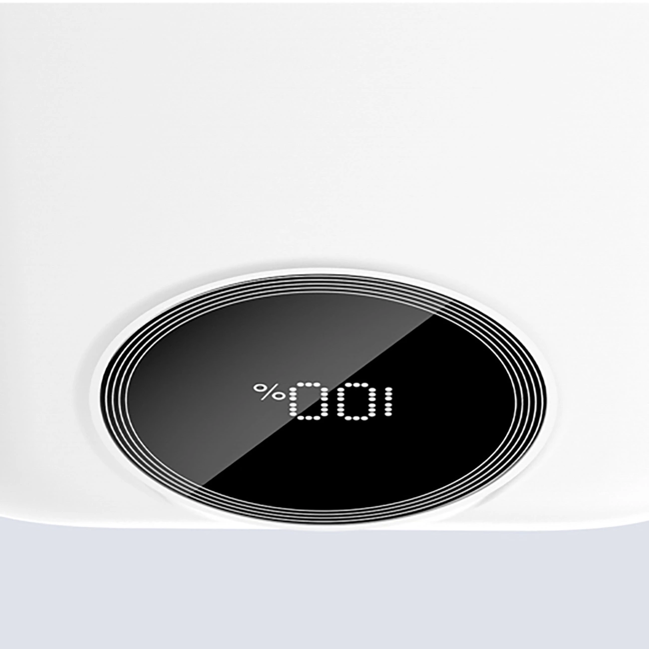 Dudao K13 External Battery, 10000mAh, 120W, QC + PD, 1 x Lightning - 1 x USB-A - 2 x USB-C, White