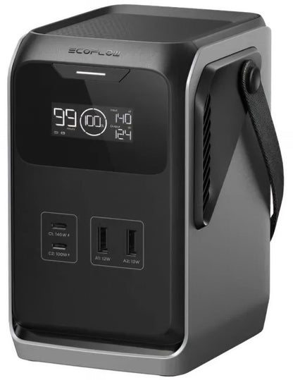 Powerbank EcoFlow Trail 200, 60000mAh, 220W, PD, 2 x USB-A - 2 x USB-C, Czarny EF-TRAIL200-N