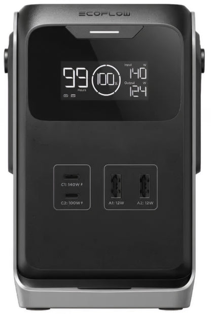 Powerbank EcoFlow Trail 200, 60000mAh, 220W, PD, 2 x USB-A - 2 x USB-C, Czarny EF-TRAIL200-N