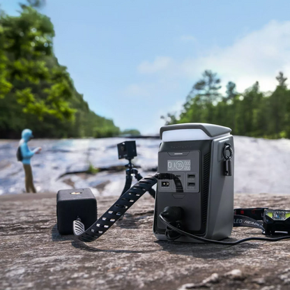 Powerbank EcoFlow Trail 200, 60000mAh, 220W, PD, 2 x USB-A - 2 x USB-C, Czarny EF-TRAIL200-N