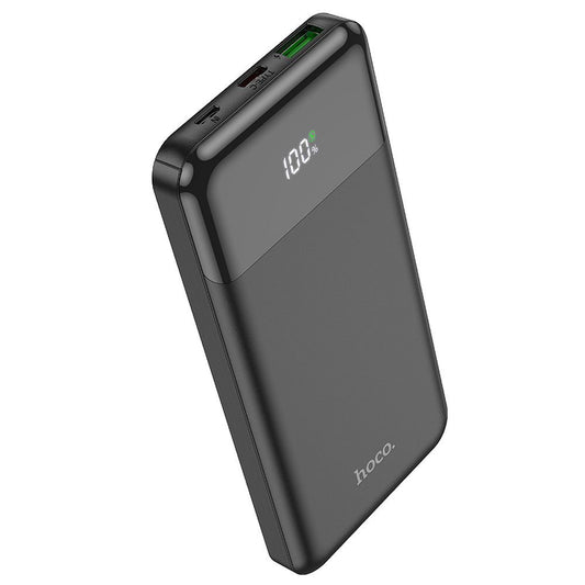 Powerbank HOCO J102, 10000mAh, 20W, QC + PD, 1 x USB-A - 1 x USB-C, Czarny