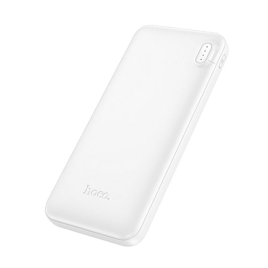 Powerbank HOCO J128, 10000mAh, 10W, 2 x USB-A, Biały
