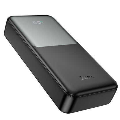Powerbank HOCO J136A, 20000mAh, 22,5W, QC + PD, 1 x USB-C - 2 x USB-A, Czarny