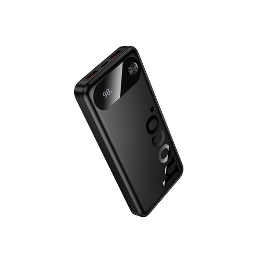 Powerbank HOCO J154, 10000mAh, 22,5W, QC + PD, 1 x USB-C - 2 x USB-A, Czarny