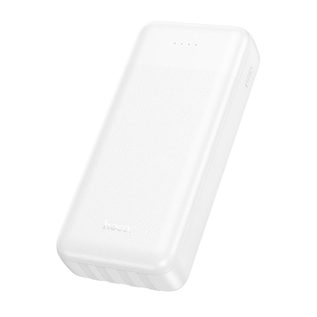 Powerbank HOCO J163A, 20000 mAh, 10 W, 1 × Lightning – 1 × microUSB – 1 × USB-C – 2 × USB-A, biały
