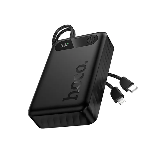 Powerbank HOCO J171A, 20000mAh, 22,5W, QC + PD, 1 x Lightning - 1 x USB-A - 2 x USB-C, Czarny