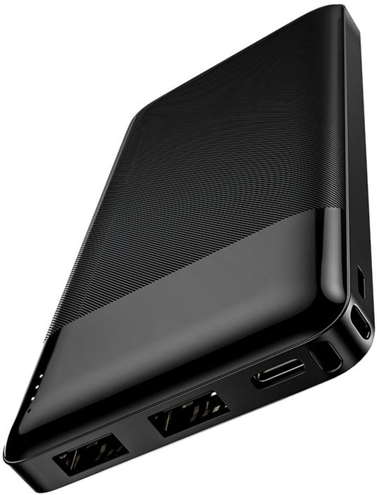 Powerbank HOCO J72, 10000mAh, 10W, 2 x USB-A, Czarny