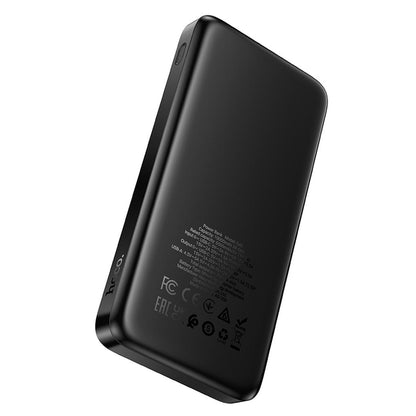 Powerbank HOCO Q42, 10000 mAh, 30 W, QC + PD, 1 × USB-A – 1 × USB-C, czarny