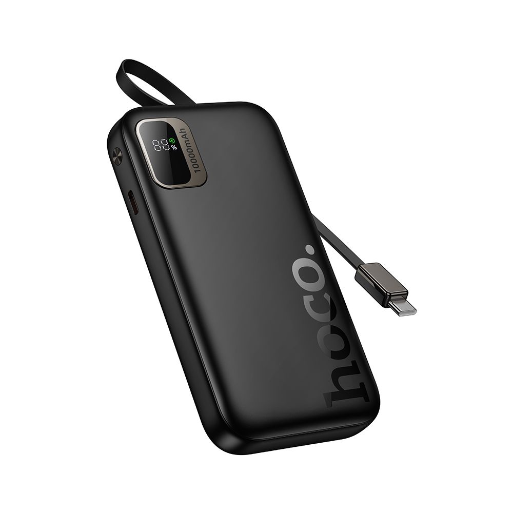 Powerbank HOCO Q51, 10000mAh, 20W, PD, 2 x USB-C, Czarny