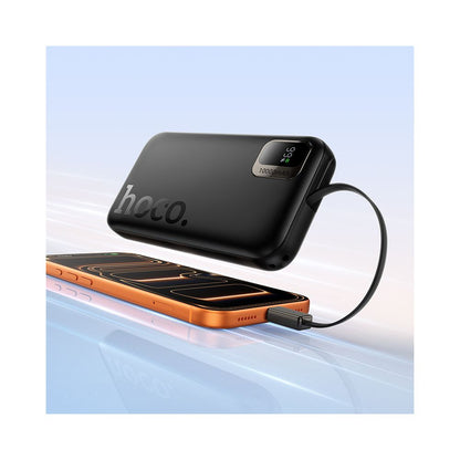 Powerbank HOCO Q51, 10000mAh, 20W, PD, 2 x USB-C, Czarny