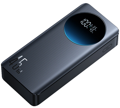 Powerbank Joyroom JR-PBF02 Pro, 20000mAh, 45W, QC + PD, 2 x USB-A - 2 x USB-C, Czarny