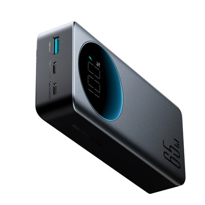 Powerbank Joyroom JR-PBF05 Pro, 30000mAh, 65W, QC + PD, 1 x USB-A - 2 x USB-C, Czarny