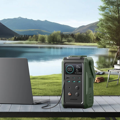 Powerbank Joyroom JR-PBF10, 75000mAh, 100W, QC + PD, 3 x USB-A - 3 x USB-C, Zielony