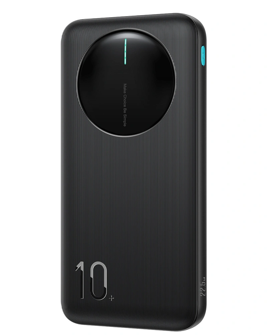 Powerbank Joyroom JR-PBF12 Pro, 10000mAh, 22.5W, QC + PD, 1 x USB-C - 2 x USB-A, Czarny