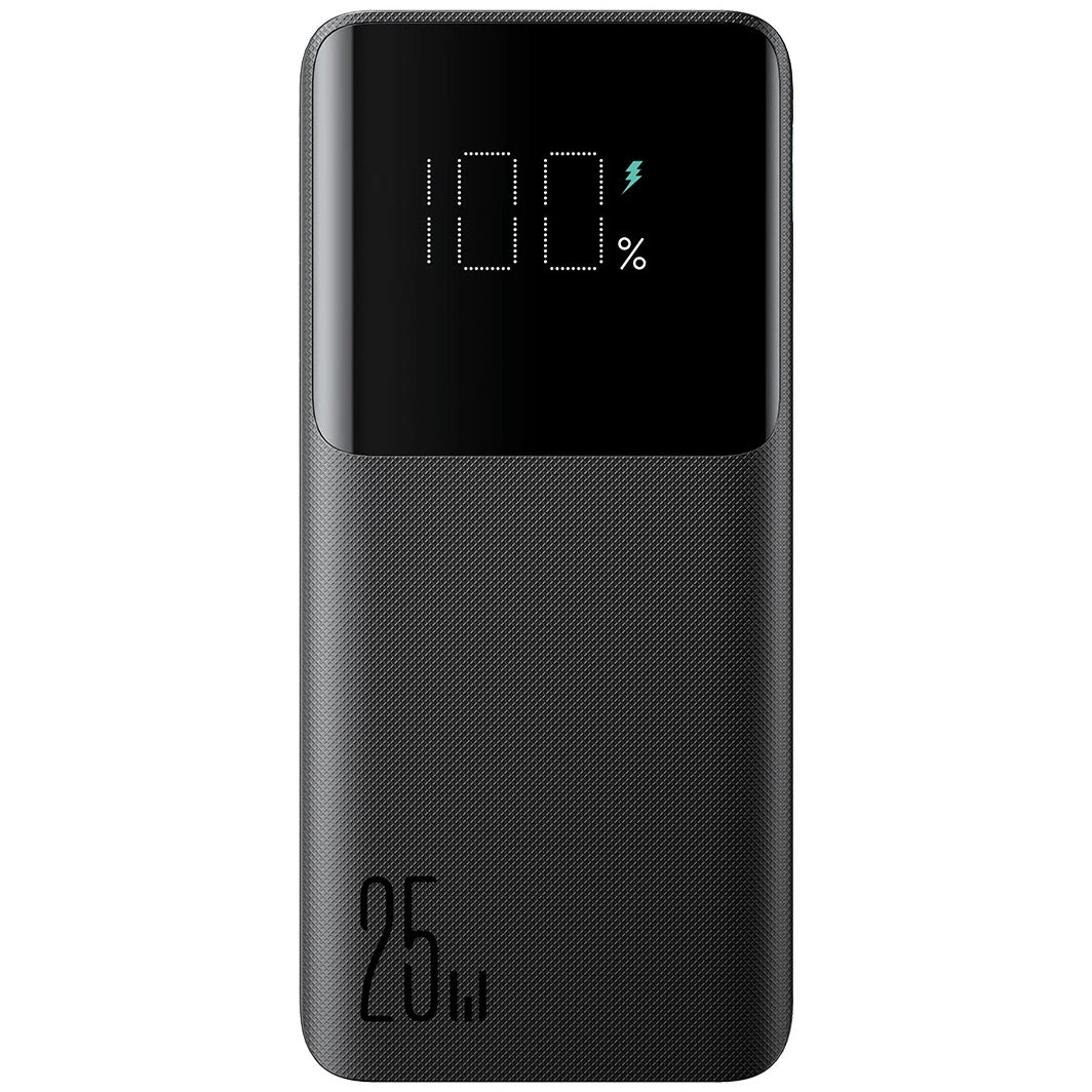 Zewnętrzna bateria Joyroom JR-PBF20, 10000mAh, 25W, QC + PD, 1 x USB-C - 2 x USB-A, Czarna